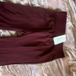 NWT Zenana Outfitters fleece lined stretchy tight yoga/legging pants L/XL